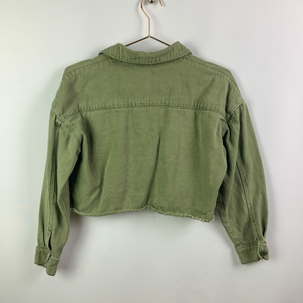 LOTTIE MOSS Cropped Button and Pocket Jacket - Picture 4 of 9